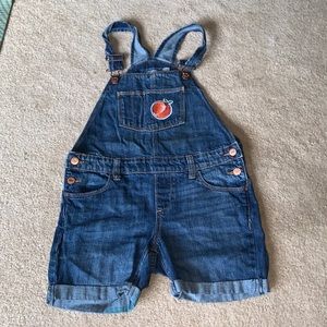 Old Navy Girls Denim Overalls